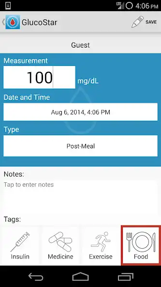 Play GlucoStar Beta - Blood Glucose as an online game GlucoStar Beta - Blood Glucose with UptoPlay