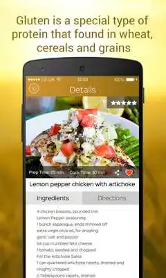 Play gluten free food recipes