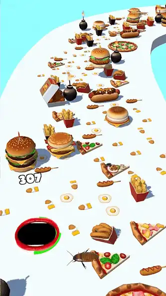 Play Gluttony Run as an online game Gluttony Run with UptoPlay