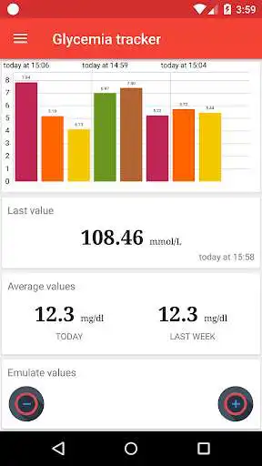 Play Glycemia tracker  and enjoy Glycemia tracker with UptoPlay