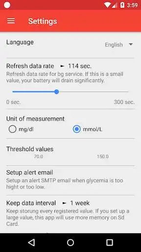 Play Glycemia tracker as an online game Glycemia tracker with UptoPlay