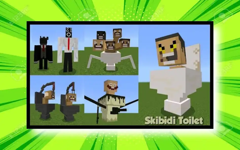Play G-Man Toilet Mod MCPE  and enjoy G-Man Toilet Mod MCPE with UptoPlay
