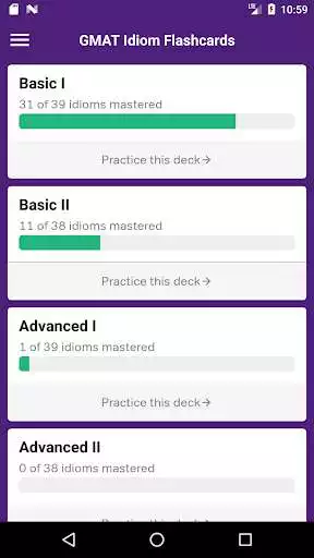 Play GMAT Idiom Flashcards  and enjoy GMAT Idiom Flashcards with UptoPlay