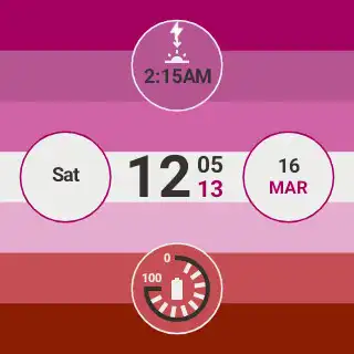 Play GMT Queer Watchface as an online game GMT Queer Watchface with UptoPlay