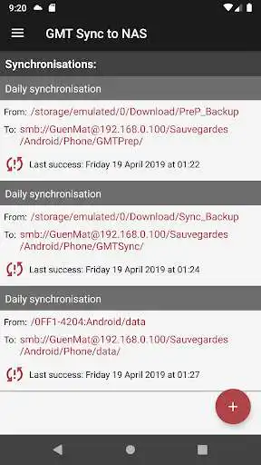 Play GMT Sync to NAS  and enjoy GMT Sync to NAS with UptoPlay