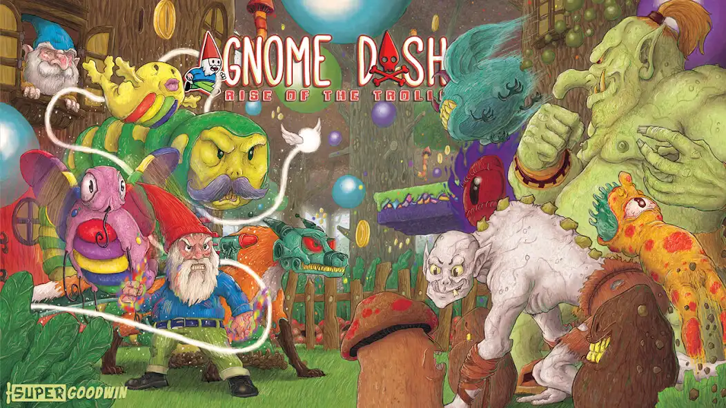 Play Gnome Dash: Rise Of The Trolls  and enjoy Gnome Dash: Rise Of The Trolls with UptoPlay