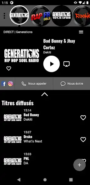 Play Générations hip hop rap radios as an online game Générations hip hop rap radios with UptoPlay