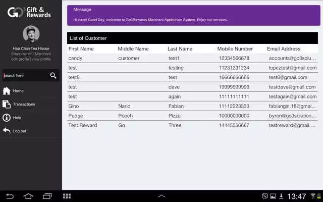 Play GO3Rewards Merchant