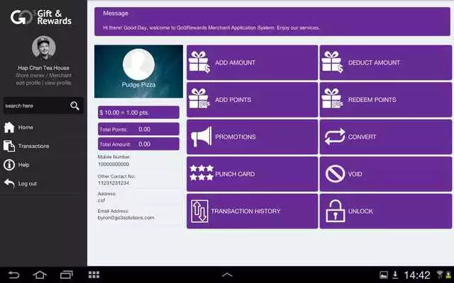 Play GO3Rewards Merchant