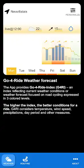 Play Go-4-Ride: Cycling Weather  Route planner  and enjoy Go-4-Ride: Cycling Weather  Route planner with UptoPlay