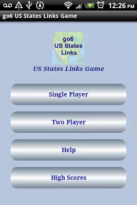 Play go6 US States Links game FREE