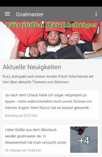 Play goalmaster.de App  and enjoy goalmaster.de App with UptoPlay