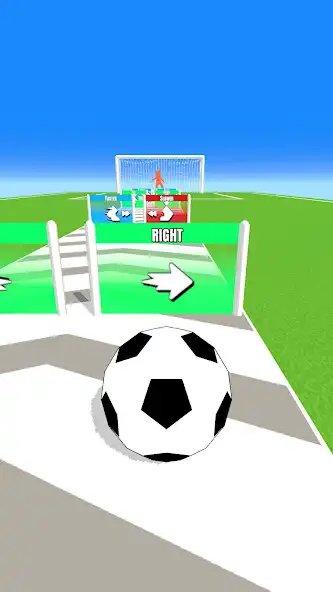Play Goal Runner as an online game Goal Runner with UptoPlay