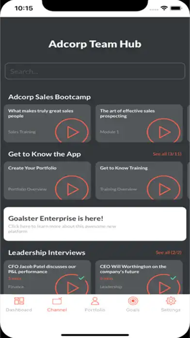 Play Goalster Enterprise as an online game Goalster Enterprise with UptoPlay
