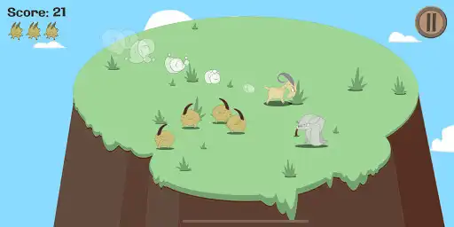 Play Goat Cliffer as an online game Goat Cliffer with UptoPlay
