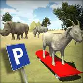 Free play online Goat Parking : Animals SkateBoard Driving APK
