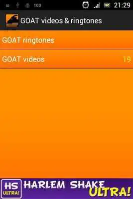 Play GOAT videos  ringtones