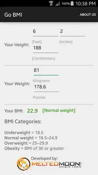 Play Go BMI  and enjoy Go BMI with UptoPlay