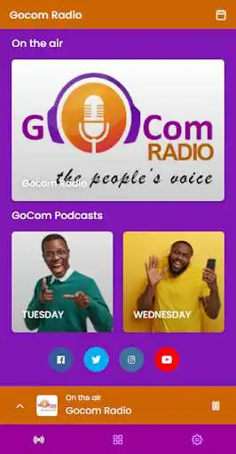 Play GOCOM Radio  and enjoy GOCOM Radio with UptoPlay
