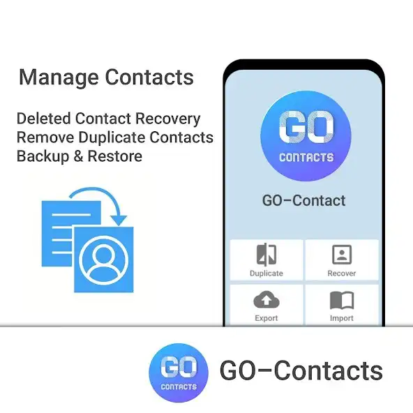 Play GO-Contacts: Recovery  Backup as an online game GO-Contacts: Recovery  Backup with UptoPlay