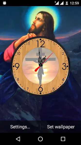 Play God Clock Livewallpaper  and enjoy God Clock Livewallpaper with UptoPlay