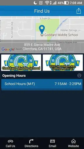 Play APK Goddard Middle School  and enjoy Goddard Middle School with UptoPlay com.app_gmsca.layout