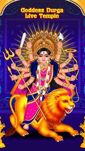 Play Goddess Durga Live Temple : Navratri Special  and enjoy Goddess Durga Live Temple : Navratri Special with UptoPlay