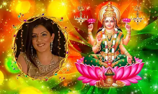 Play Goddess Lakshmi Photo Frames as an online game Goddess Lakshmi Photo Frames with UptoPlay