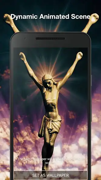 Play God Live Wallpaper Pro as an online game God Live Wallpaper Pro with UptoPlay