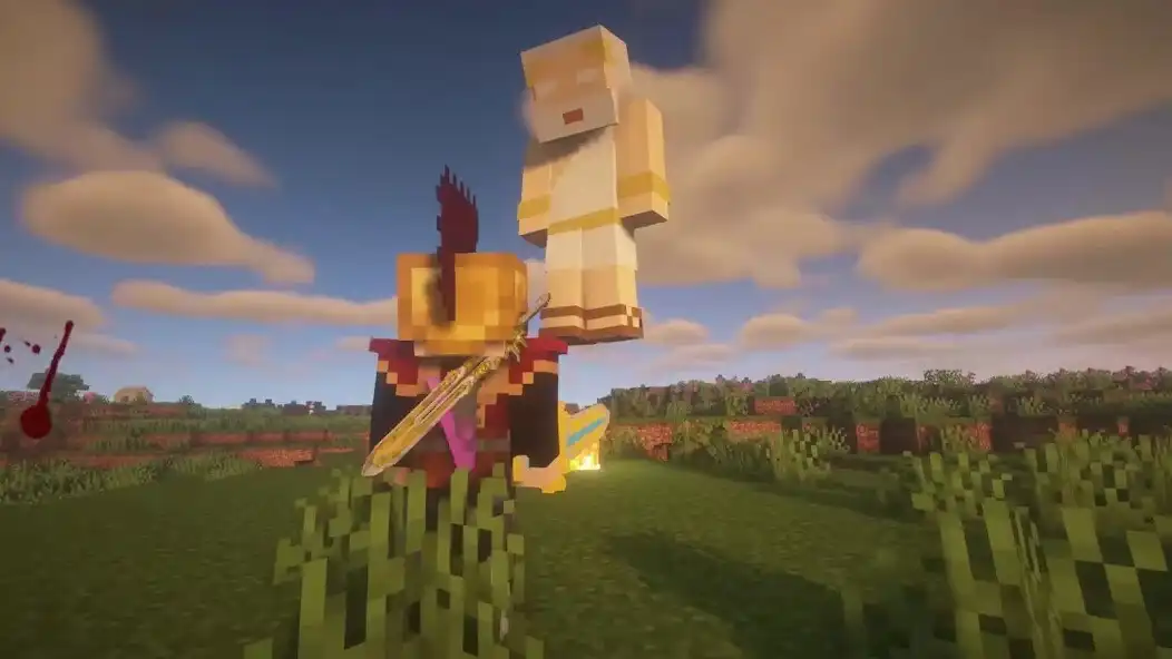 Play God of War mod for MCPE as an online game God of War mod for MCPE with UptoPlay