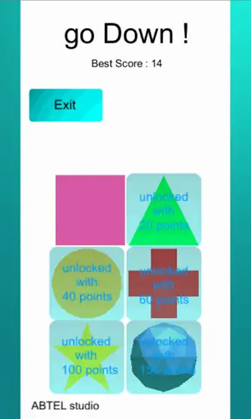 Play Go Down ! as an online game Go Down ! with UptoPlay
