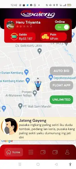 Play Go Driver (Jateng Go Online  and enjoy Go Driver (Jateng Go Online with UptoPlay