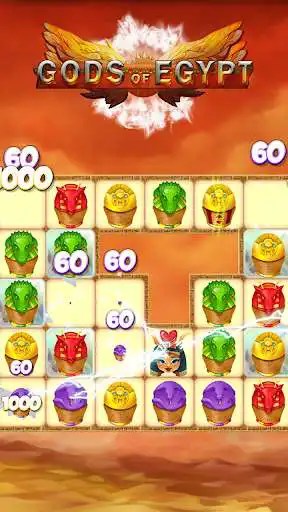 Play Gods of Egypt: Match 3  and enjoy Gods of Egypt: Match 3 with UptoPlay