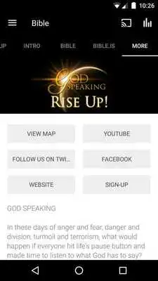 Play God Speaking: Rise Up!
