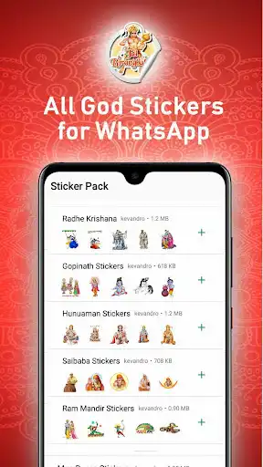 Play God Stickers For whatsapp as an online game God Stickers For whatsapp with UptoPlay