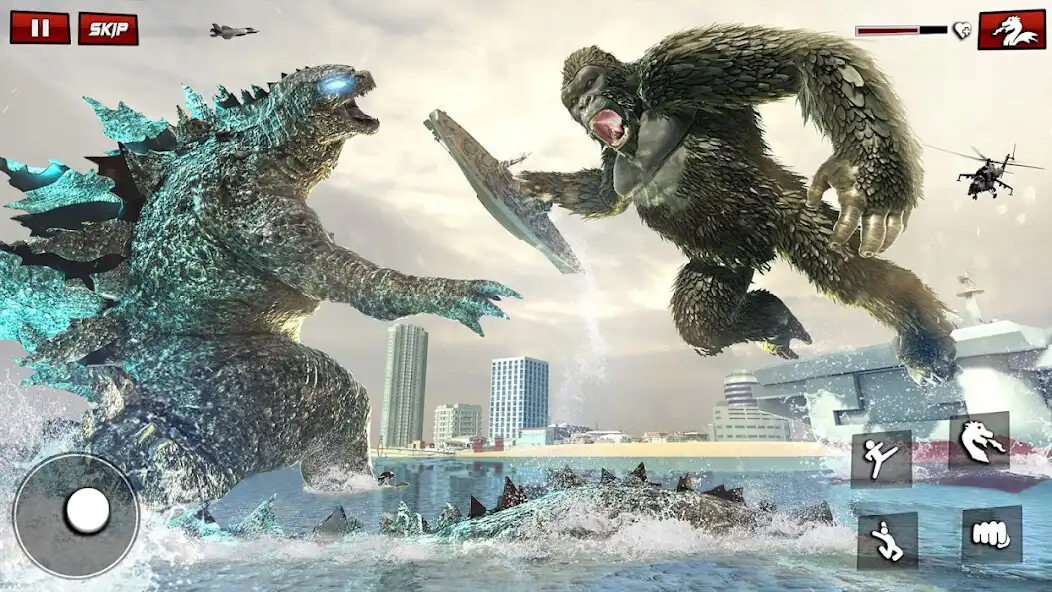 Play Godzilla And King Kong Game as an online game Godzilla And King Kong Game with UptoPlay