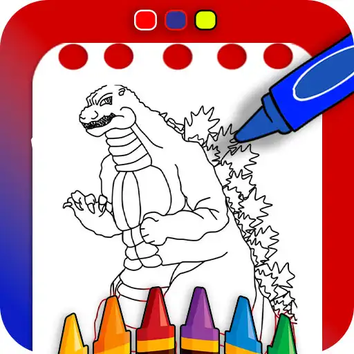 Play Godzilla Coloring Book APK Play Godzilla Coloring Book APK
