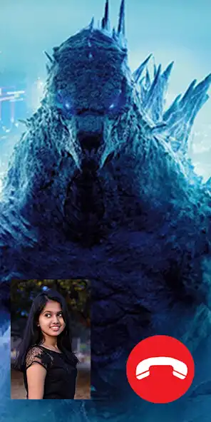 Play Godzilla Fake Video Call as an online game Godzilla Fake Video Call with UptoPlay