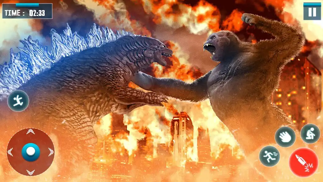 العب Godzilla Kaiju City Attack 3D واستمتع بلعبة Godzilla Kaiju City Attack 3D مع UptoPlay