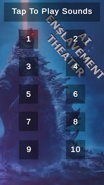 Play Godzilla Kaiju Sounds  and enjoy Godzilla Kaiju Sounds with UptoPlay
