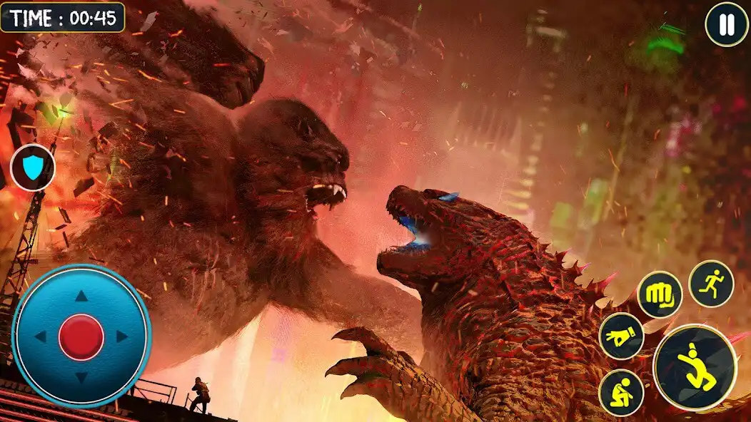 Play Godzilla Kong Dinosaur Rampage  and enjoy Godzilla Kong Dinosaur Rampage with UptoPlay