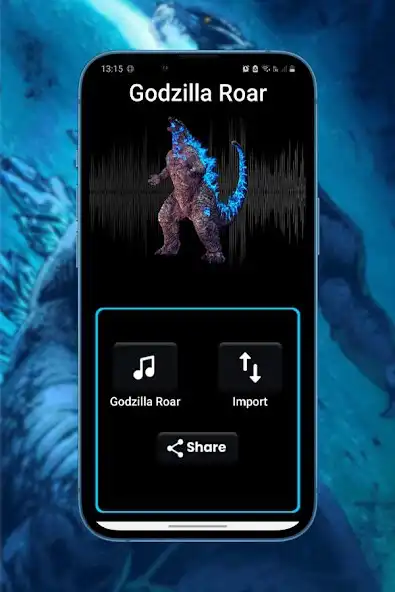 Play Godzilla Roar 2023 as an online game Godzilla Roar 2023 with UptoPlay