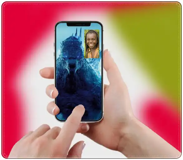 Play Godzilla VC : fake call as an online game Godzilla VC : fake call with UptoPlay