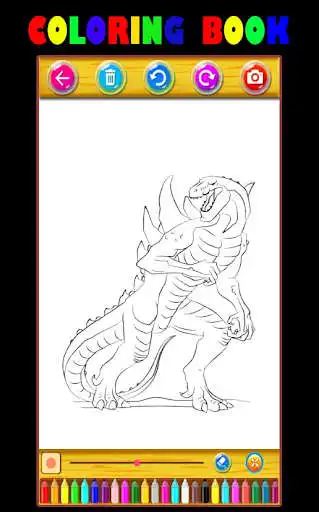 Play Godzilla VS Kong Coloring Book - Easy Coloring  and enjoy Godzilla VS Kong Coloring Book - Easy Coloring with UptoPlay