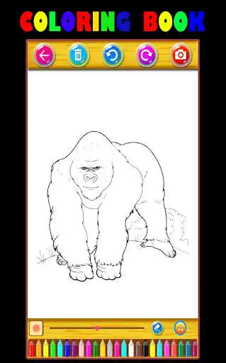 Play Godzilla VS Kong Coloring Book - Easy Coloring as an online game Godzilla VS Kong Coloring Book - Easy Coloring with UptoPlay