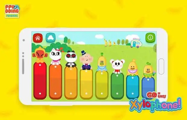 Play Go East! Xylophone for kids