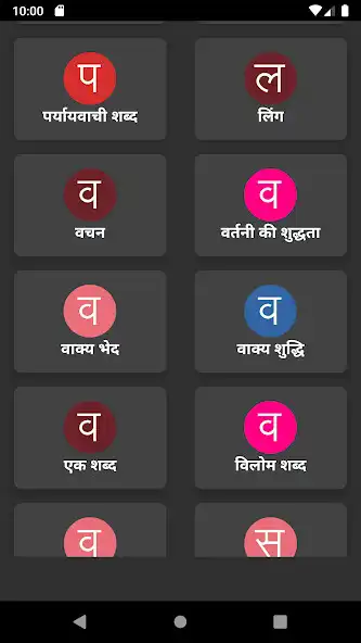 Play Gofgue Hindi Grammar as an online game Gofgue Hindi Grammar with UptoPlay