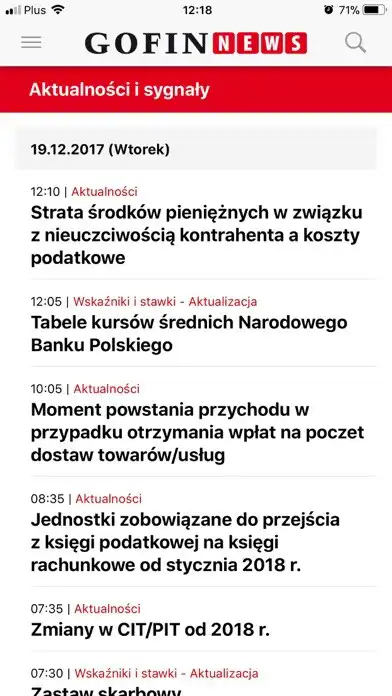 Play GOFIN NEWS dla Księgowych  and enjoy GOFIN NEWS dla Księgowych with UptoPlay