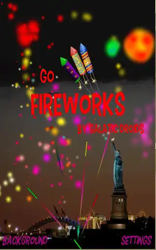 Play APK Go Fireworks  and enjoy Go Fireworks with UptoPlay com.galaticdroids.goFireworks