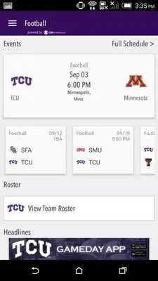 Play GoFrogs.com Gameday LIVE Play GoFrogs.com Gameday LIVE